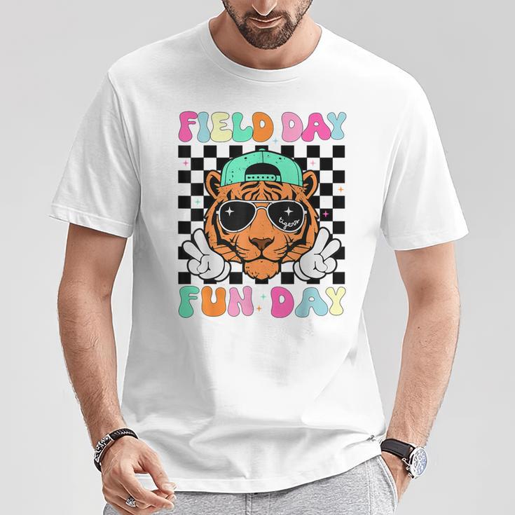 Field Day Fun Day Tigers School Teacher Kids Mom T-Shirt Unique Gifts