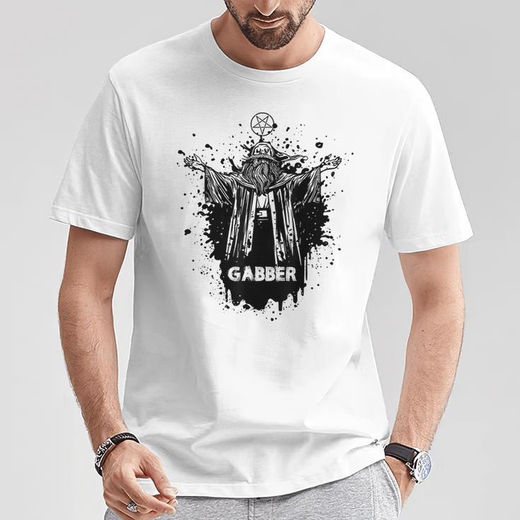 Holy Gabber Music Hardcore Techno Gabber Tシャツ 面白い贈り物