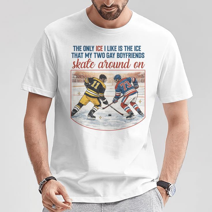 Ice Hockey Romance Reader Book Lover Reading Smut Smutty T-Shirt Unique Gifts