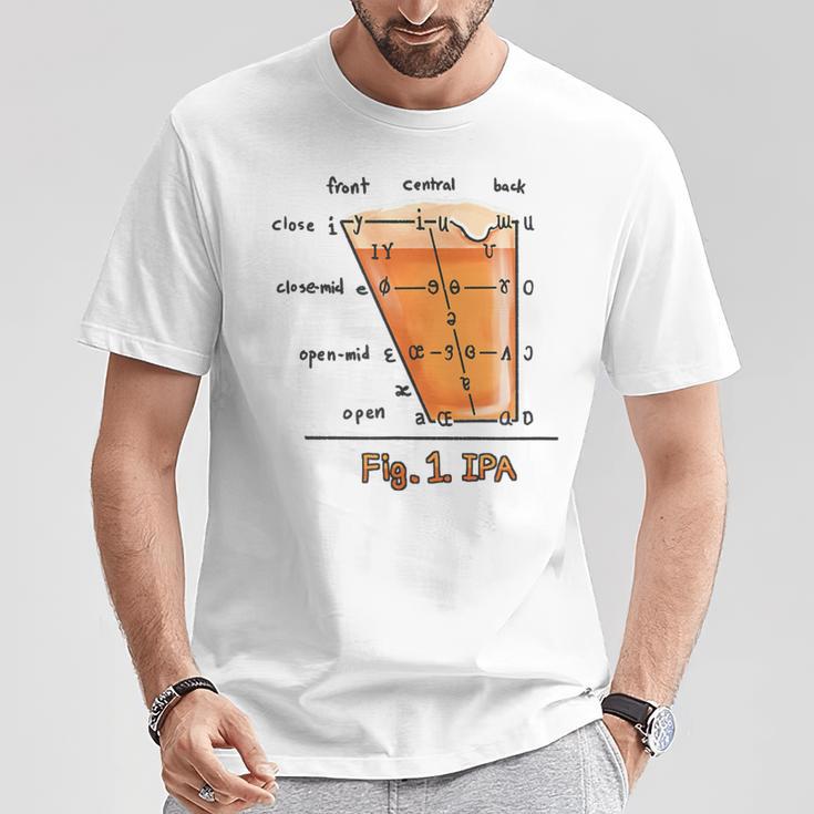 Ipa 言語学 面白い国際音声アルファベット Tシャツ 面白い贈り物