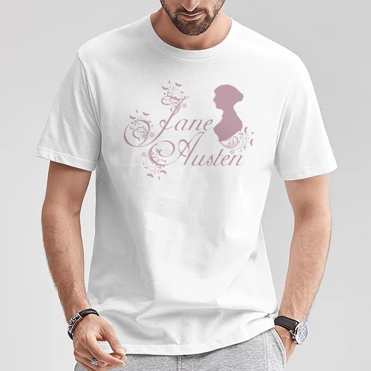 Jane Austen Book Club Vintage Literary Mr Darcy Fans T-Shirt Unique Gifts