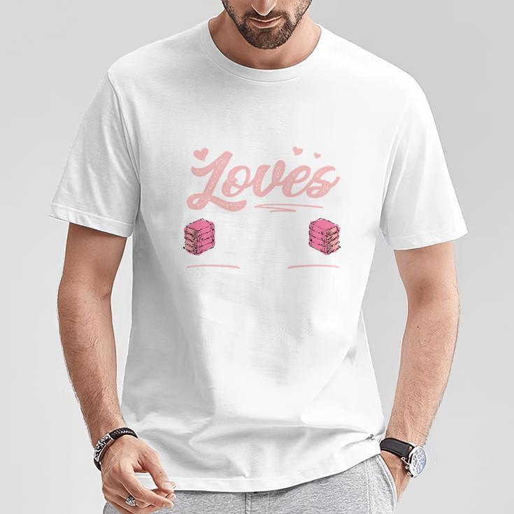 Just A Girl Who Loves Books And Baking Women T-Shirt Unique Gifts Just A Girl Who Loves Books And Baking Women T-Shirt Unique Gifts