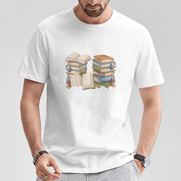 Just One More Chapter Reading Book Lover Bookish Humor T-Shirt Unique Gifts