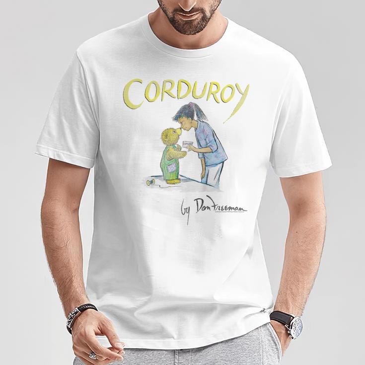 Kids Corduroy Illustrated Cover Kids Book T-Shirt Unique Gifts