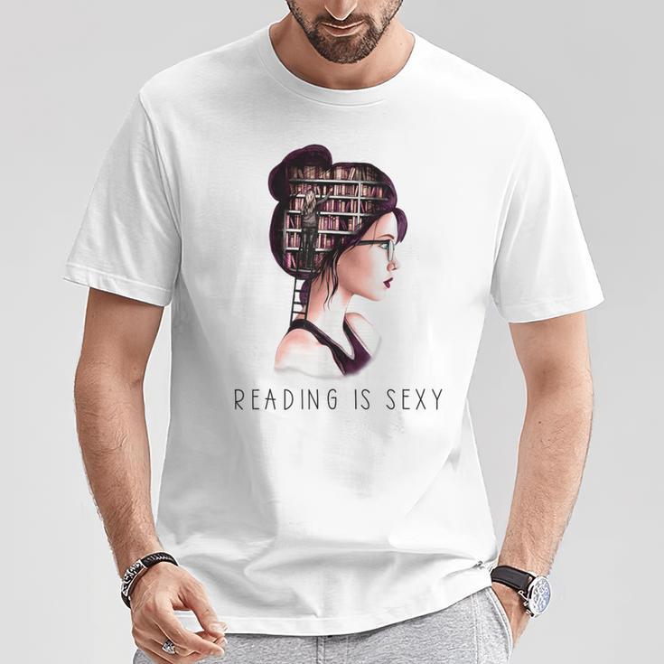 Lesen Is Sexy Goth Girl Books T-Shirt Unique Gifts Lesen Is Sexy Goth Girl Books T-Shirt Unique Gifts