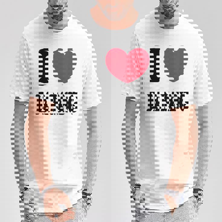 I Love Da Nang ダナンが大好きです Tシャツ 面白い贈り物