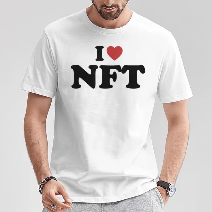 I Love Nft Tシャツ 面白い贈り物