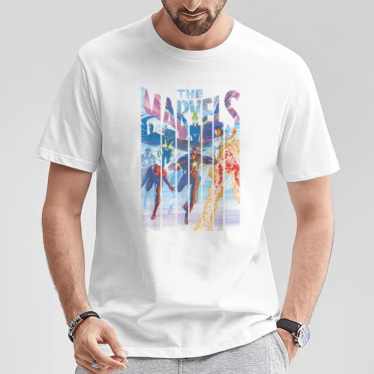 Marvel The Marvels Comic Book Cover 1 T-Shirt Unique Gifts