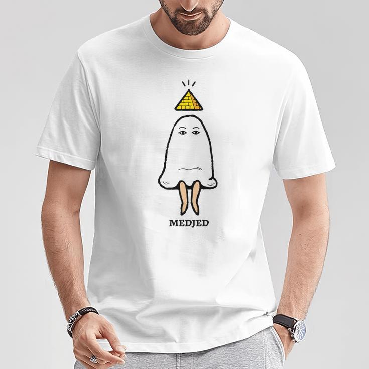 Medjed 〜メジェドさん〜 長袖tシャツ Tシャツ 面白い贈り物