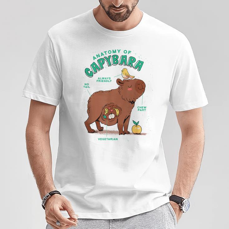 Natural Science Textbook Anatomy Water Pig T-Shirt Unique Gifts