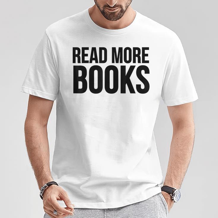 Read More Books Reading Lover T-Shirt Unique Gifts