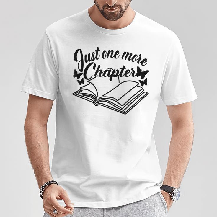 Reading Women Girls Just One More Chapter Book Lover T-Shirt Unique Gifts Reading Women Girls Just One More Chapter Book Lover T-Shirt Unique Gifts