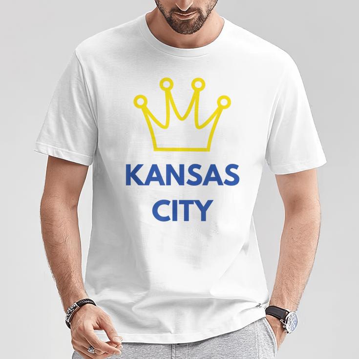 Royal Kc ファンカンザスシティクラウン Tシャツ 面白い贈り物