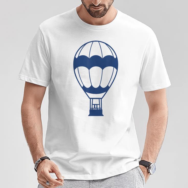Simple Hot Air Balloon 熱気球 面白い シンプル ミニマリスト 気球 熱気球 Tシャツ 面白い贈り物