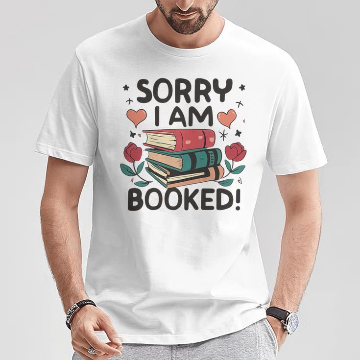 Sorry i Am Booked Book Lover Premium Tri-Blend T-Shirt Unique Gifts Sorry i Am Booked Book Lover Premium Tri-Blend T-Shirt Unique Gifts