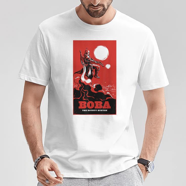 Star Wars The Book Of Boba Fett Vintage Poster T-Shirt Unique Gifts
