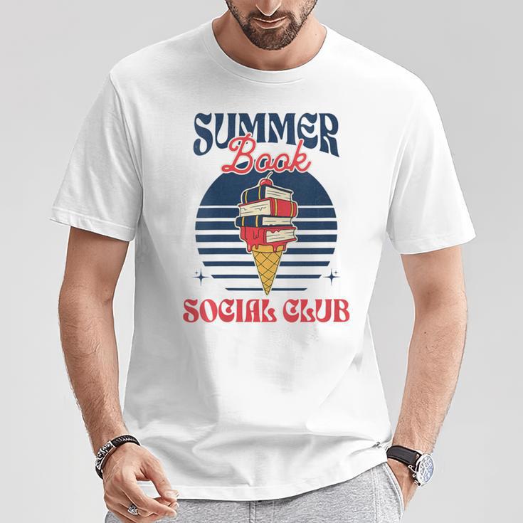 Summer Book Social Club T-Shirt Unique Gifts Summer Book Social Club T-Shirt Unique Gifts