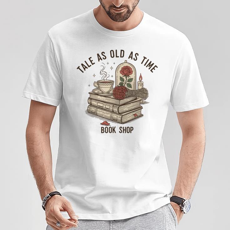 Tale As Old As Time Book Lover Floral T-Shirt Unique Gifts Tale As Old As Time Book Lover Floral T-Shirt Unique Gifts