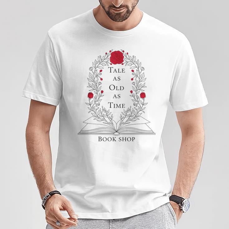 Tale As Old As Time Vintage Floral Book Lover T-Shirt Unique Gifts Tale As Old As Time Vintage Floral Book Lover T-Shirt Unique Gifts