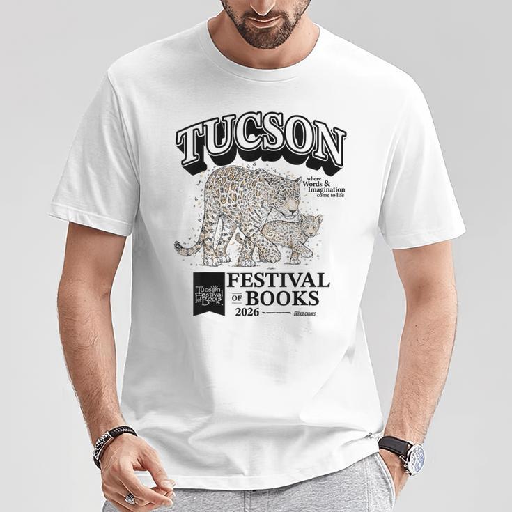 Tucson Festival Of Book Merch TFOB 2026 Critter Jaguar T-Shirt Unique Gifts