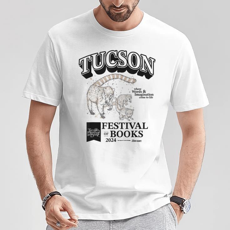 Tucson Festival Of Book TFOB 2024 Coatimundi Mascot T-Shirt Unique Gifts