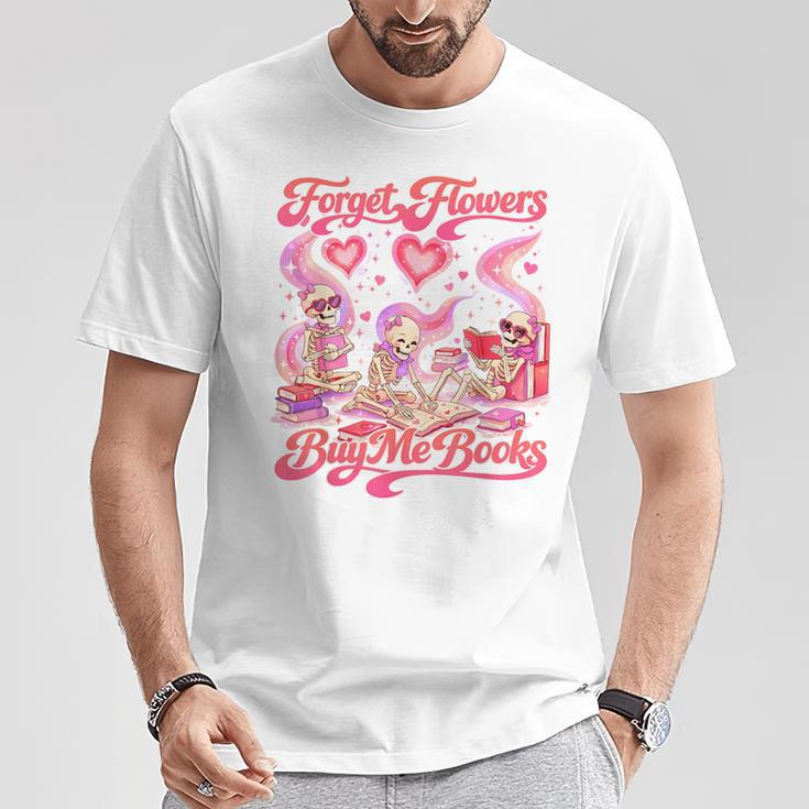 Valentines XOXO Book Lover Forgets Flowers Buys Me Books T-Shirt Unique Gifts Valentines XOXO Book Lover Forgets Flowers Buys Me Books T-Shirt Unique Gifts