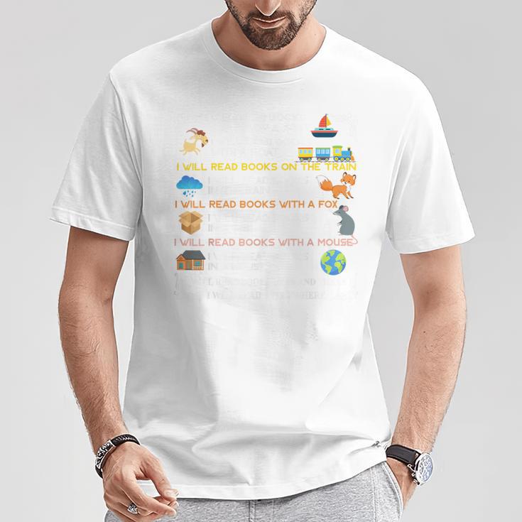 I Will Read Books On a Boat & Everywhere Reading T-Shirt T-Shirt Unique Gifts I Will Read Books On a Boat & Everywhere Reading T-Shirt T-Shirt Unique Gifts