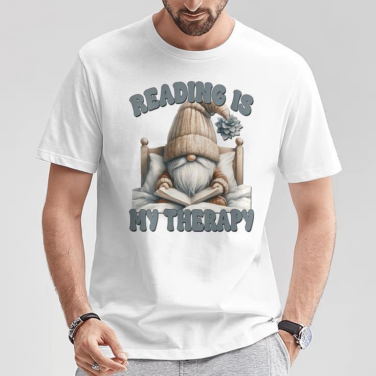 Women's Book Reader Accessories For Teacher Reading Is My Therapy T-Shirt Unique Gifts Women's Book Reader Accessories For Teacher Reading Is My Therapy T-Shirt Unique Gifts