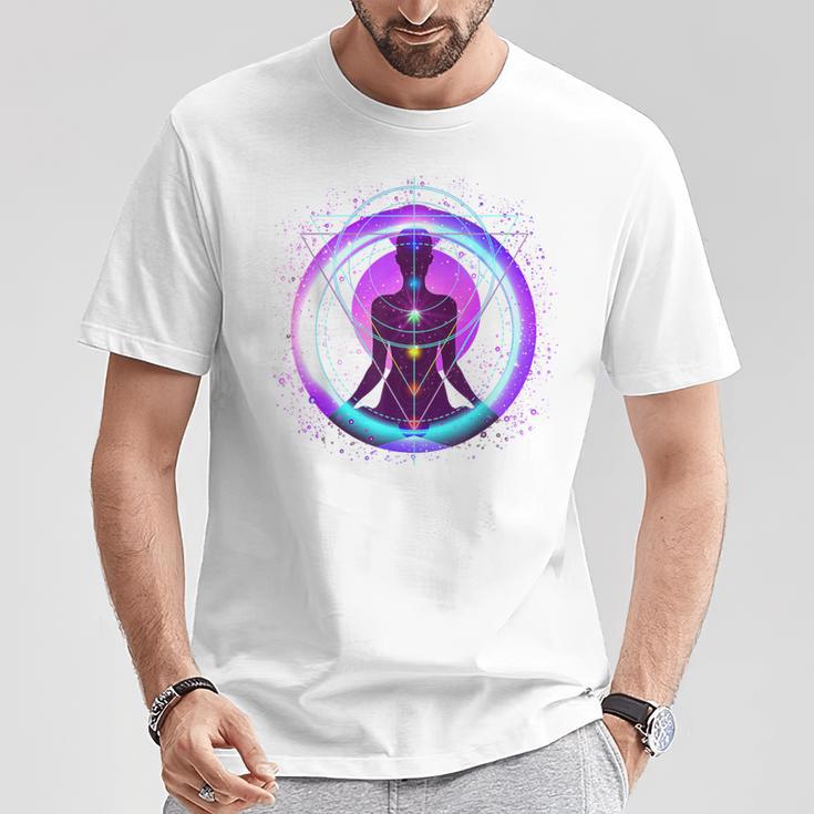 Yoga Meditación Kundalini Chakra Energía Camiseta unisex Regalos divertidos