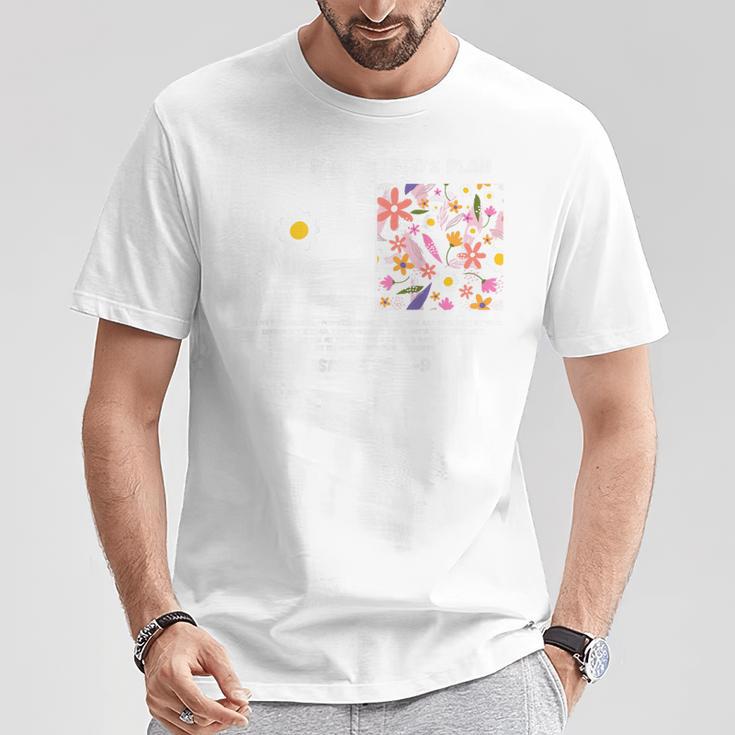 Your Plan And God's Plan Isaiah 聖書の一節 信仰 裏面 Tシャツ 面白い贈り物