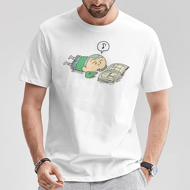 【まんが】クレヨンしんちゃん ごきげんマサオくん Tシャツ 面白い贈り物