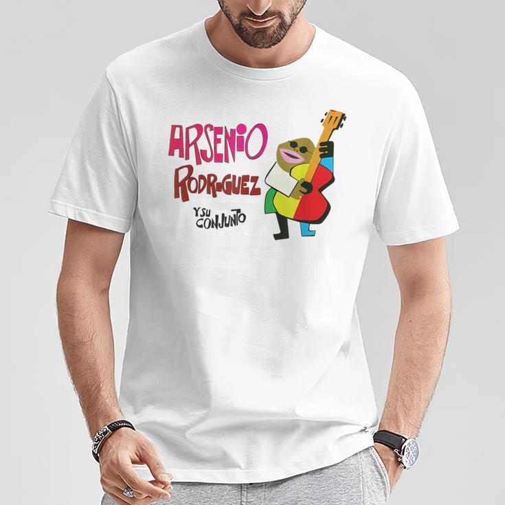 アルセニオ・ロドリゲス・イ・ス・コンフント・サルサ・チャラナガキューバ Tシャツ 面白い贈り物