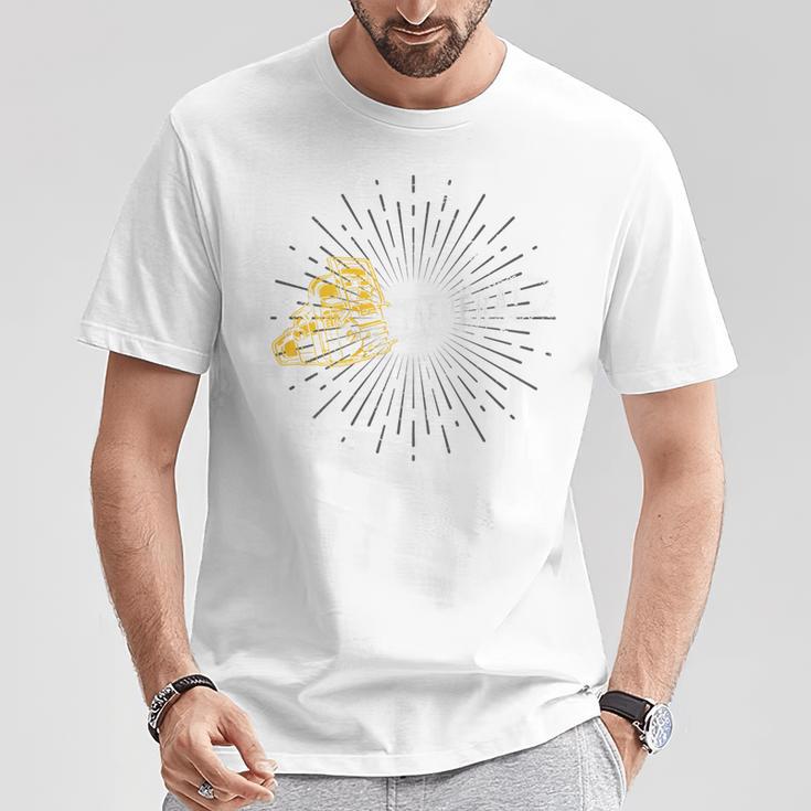 バックプリント アルゼンチン ハビエル・マイレイ チェーンソー Afuera Tシャツ 面白い贈り物