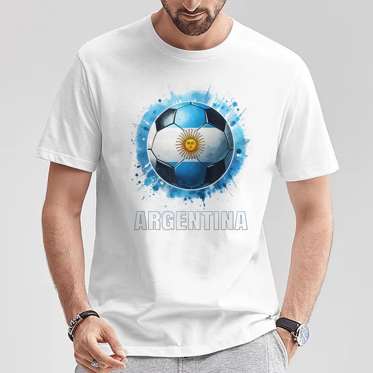 アルゼンチン ボールシャツ アルゼンチン プレーヤー ボーイズ アルゼンチン Tシャツ 面白い贈り物