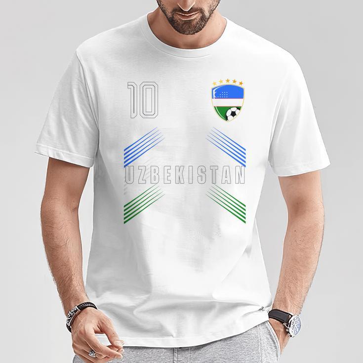 ウズベキスタン国旗 ウズベキスタン プライド愛好家 Tシャツ 面白い贈り物