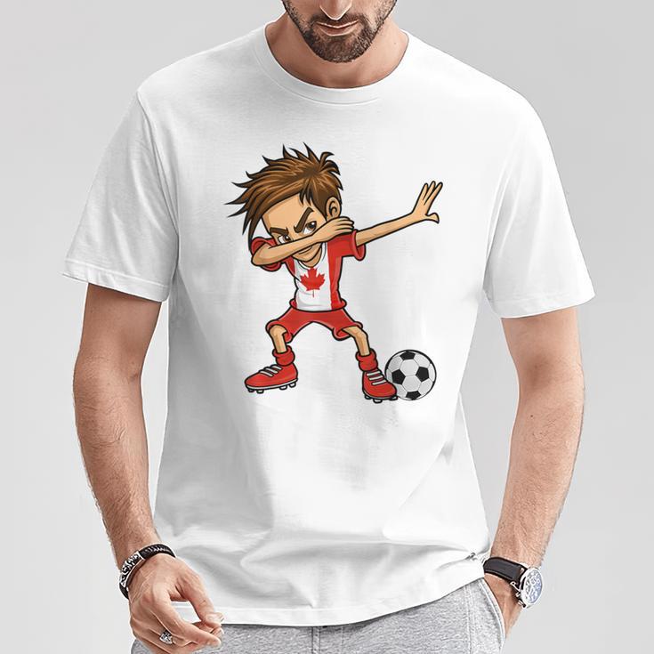 カナダ代表サッカー Canadaoccer Jersey カナダ国旗 Tシャツ 面白い贈り物