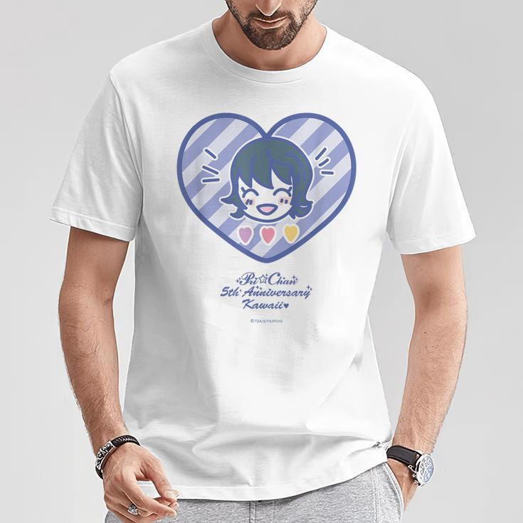 キラッとプリチャン かわいいシール すず Tシャツ 面白い贈り物
