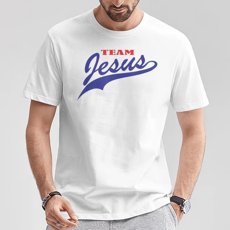 クリスチャンシャツ チームイエス メンズ レディース キッズ Tシャツ 面白い贈り物