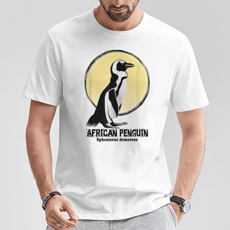 ケープペンギン African Penguin Tシャツ 面白い贈り物