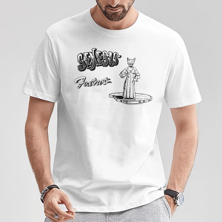 ジェネシス・フォックストロットの絵 Tシャツ 面白い贈り物