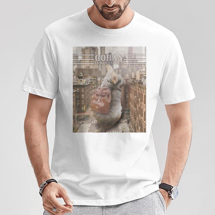 チンチラすずきbig見返り美チラ Tシャツ 面白い贈り物
