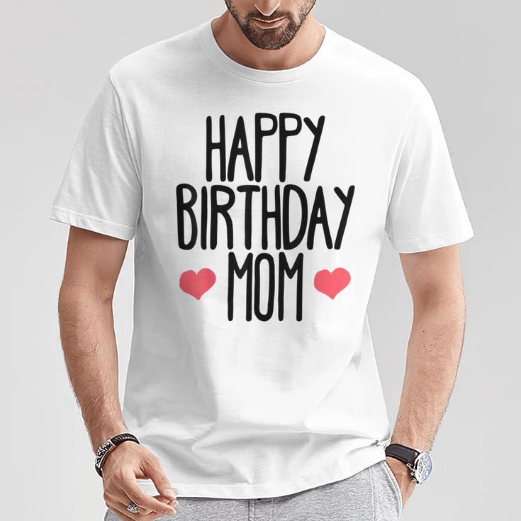 ハッピーバースデーママ誕生日ママ Tシャツ 面白い贈り物