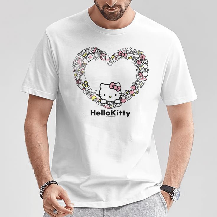 ハローキティ Usデザイン ハート 長袖tシャツ Tシャツ 面白い贈り物