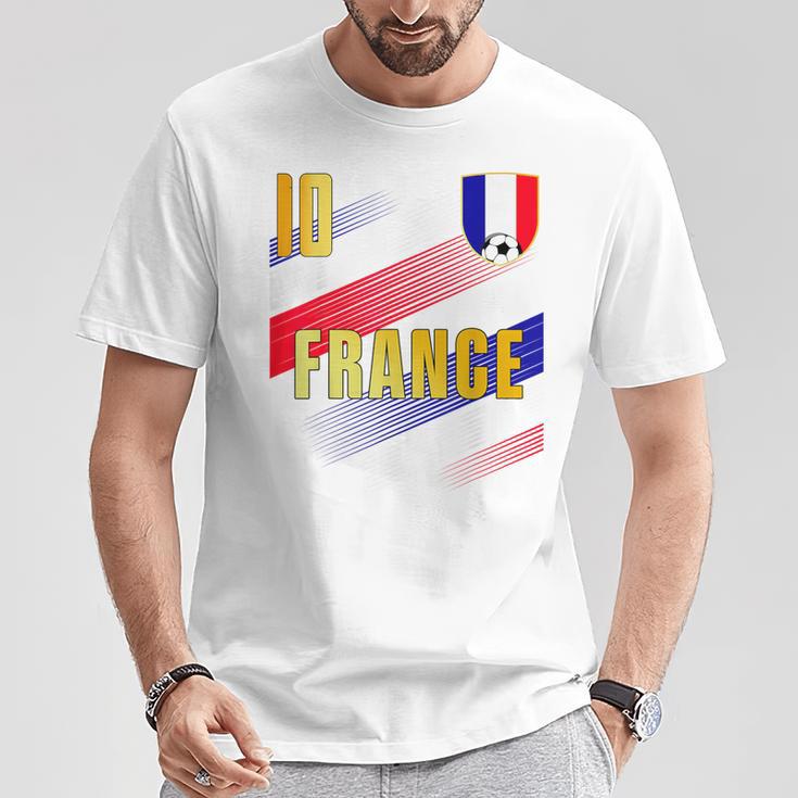 フランス国旗 フランスのプライド愛好家 Tシャツ 面白い贈り物