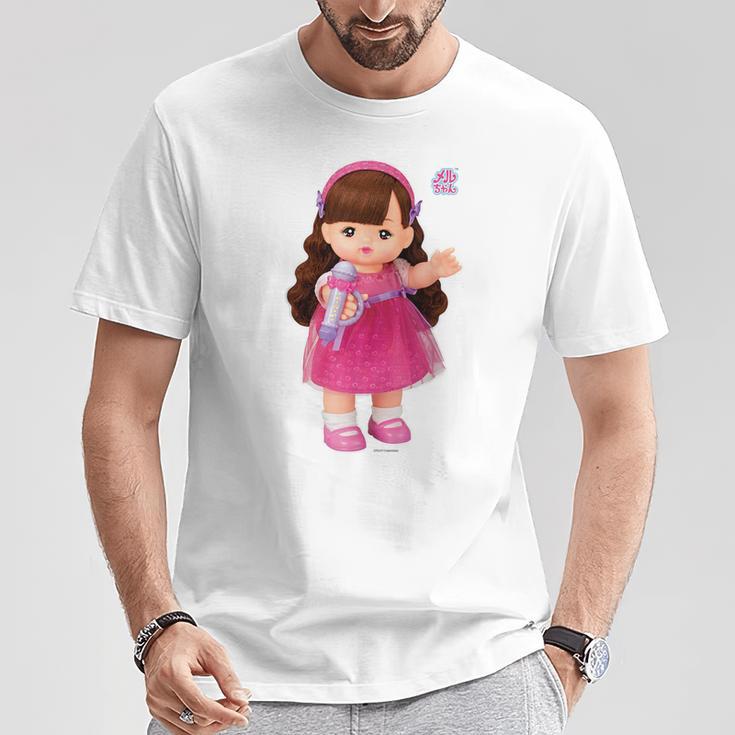 メルちゃんのおともだち うたちゃん Bigプリント Tシャツ 面白い贈り物