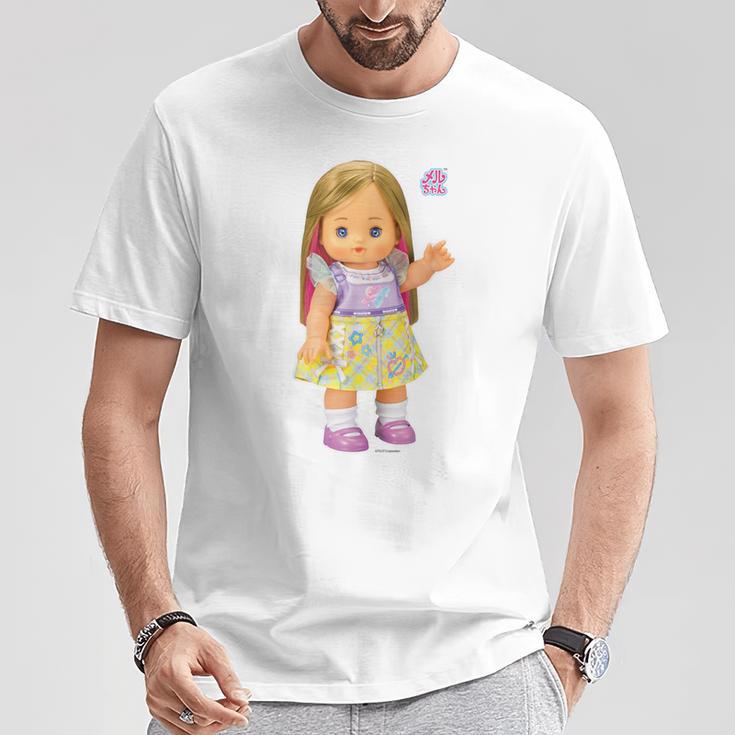 メルちゃんのおともだち ネオりん Bigプリント Tシャツ 面白い贈り物