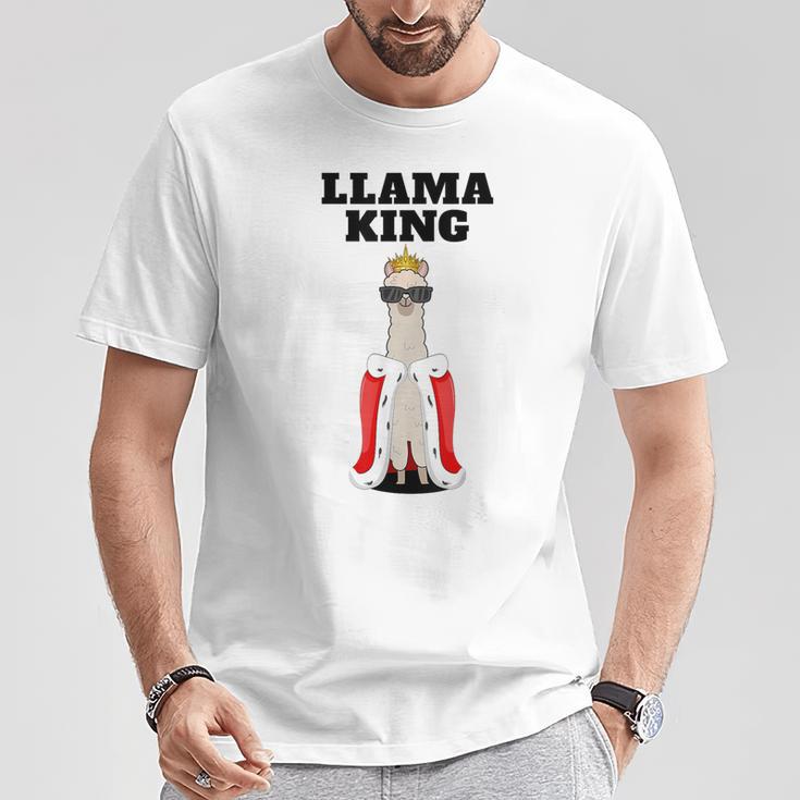 ラマキング Tシャツ 面白い贈り物