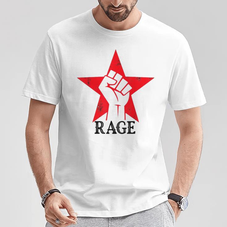 レイジ・アゲインスト・ザ・ミュージック ヴィンテージ クラシック マシンスタイル Tシャツ 面白い贈り物