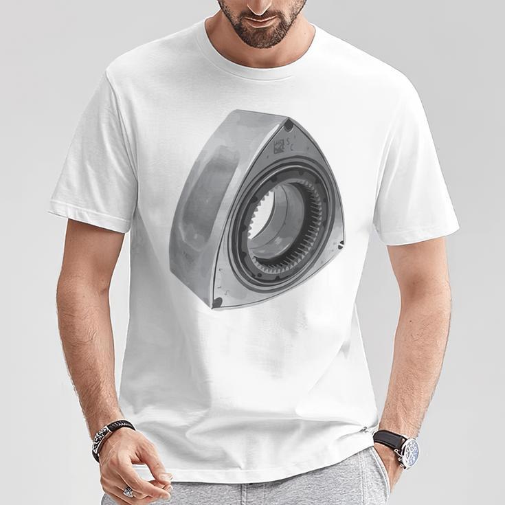 ロータリー13bエンジンローター Tシャツ 面白い贈り物