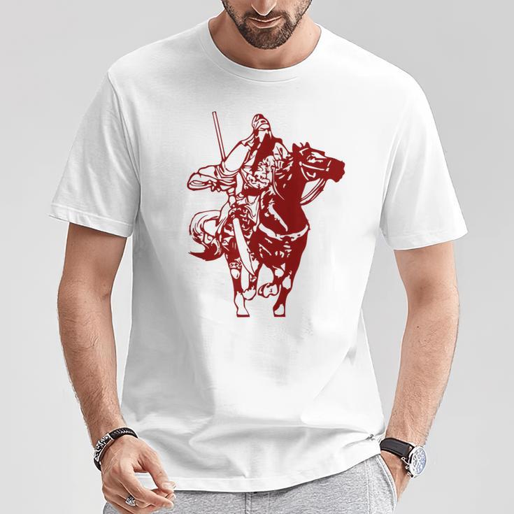 中国三国志将 関羽 関雲昌 Tシャツ 面白い贈り物